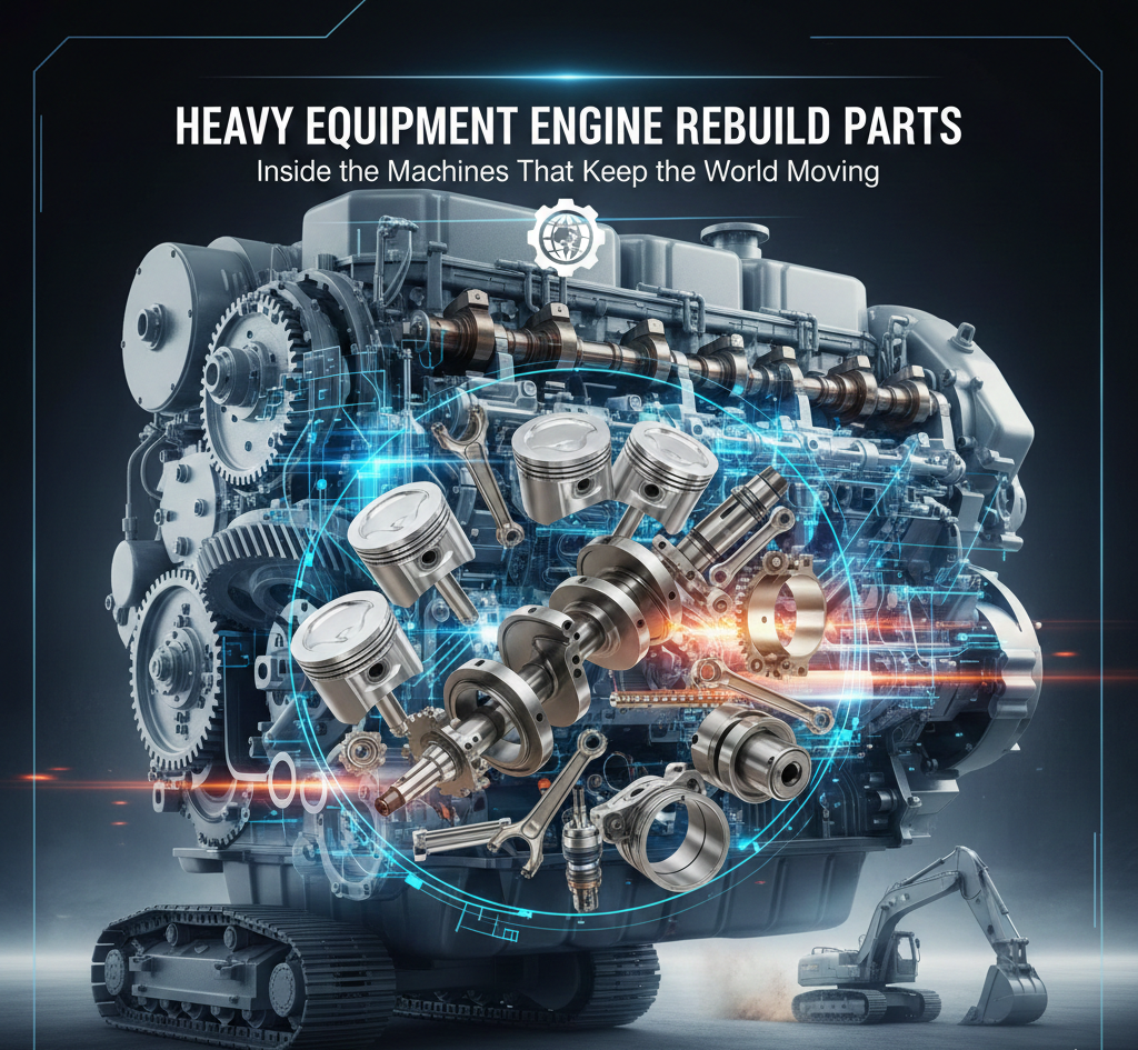 Heavy Equipment Engine Rebuild Parts Inside the Machines That Keep the World Moving