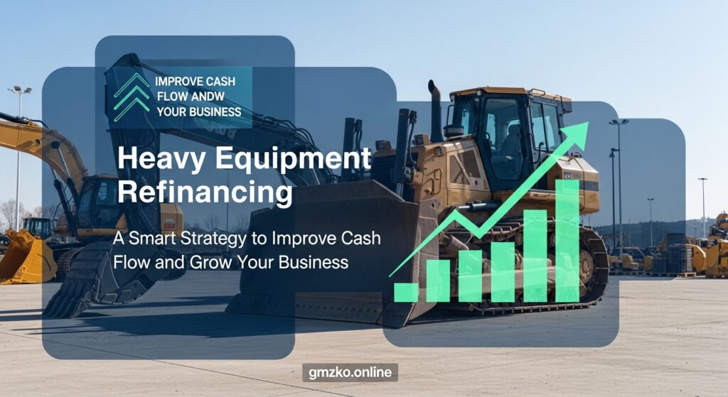 Heavy equipment refinancing process for construction machinery loans and lower interest rates